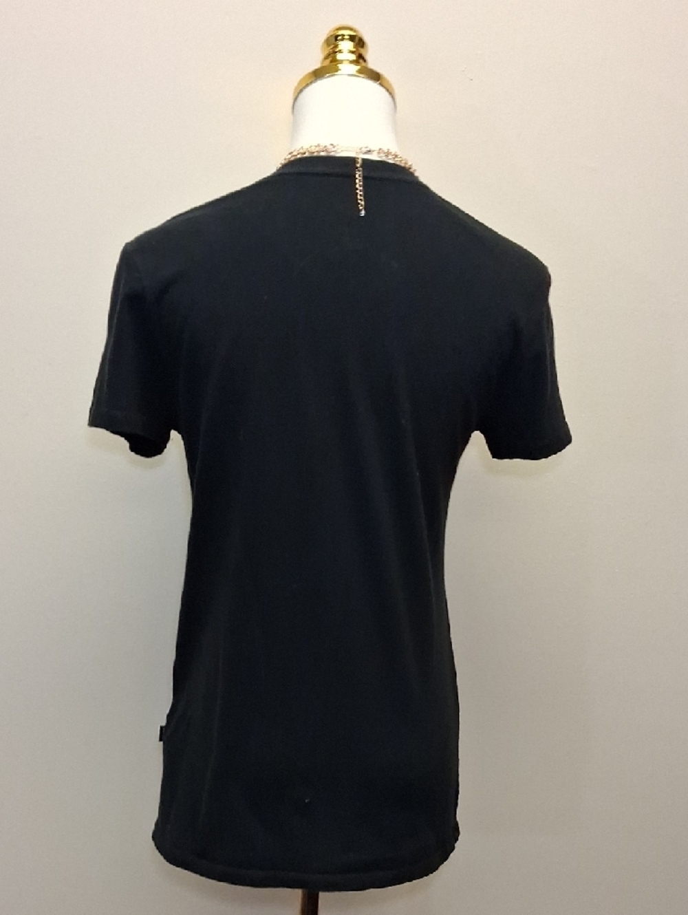 Puma Black T-Shirt with White Logo - Picture 3 of 11